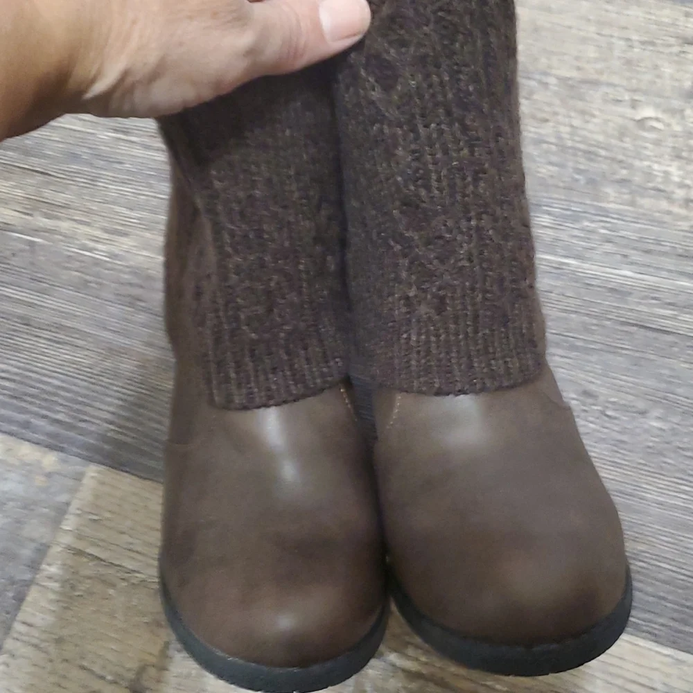 Muk Luks Sweater Boots